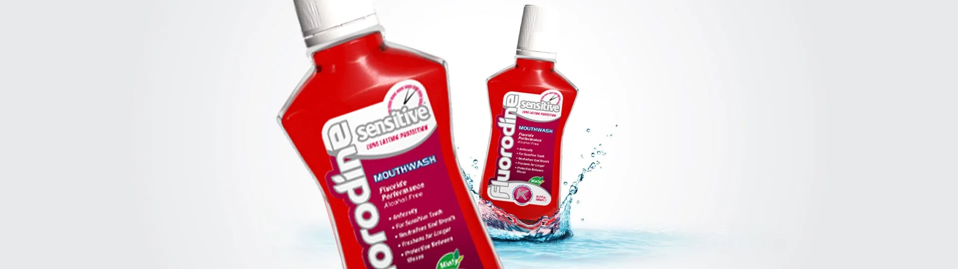 Fluorodine Sensitive Active mouthwash